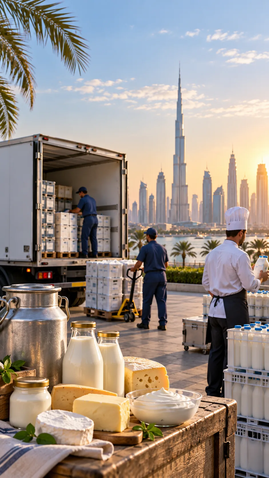 B2B wholesale dairy supply